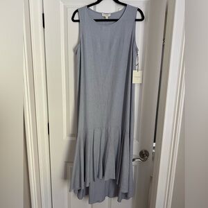 Mid length linen dress